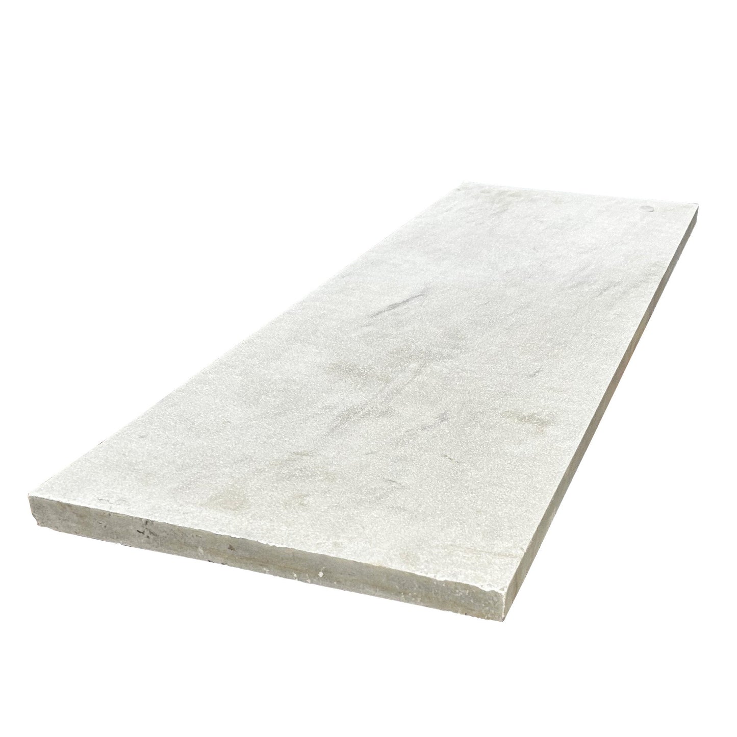 Luce Sandblasted Tumbled Limestone 1200x400x30mm Natural Stone Step Tread - 1st Quality