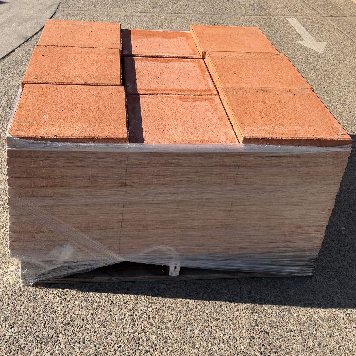 Leda Paver - Terracotta Red (Canyon)- 400x400x40mm Concrete Pavers - Factory Seconds