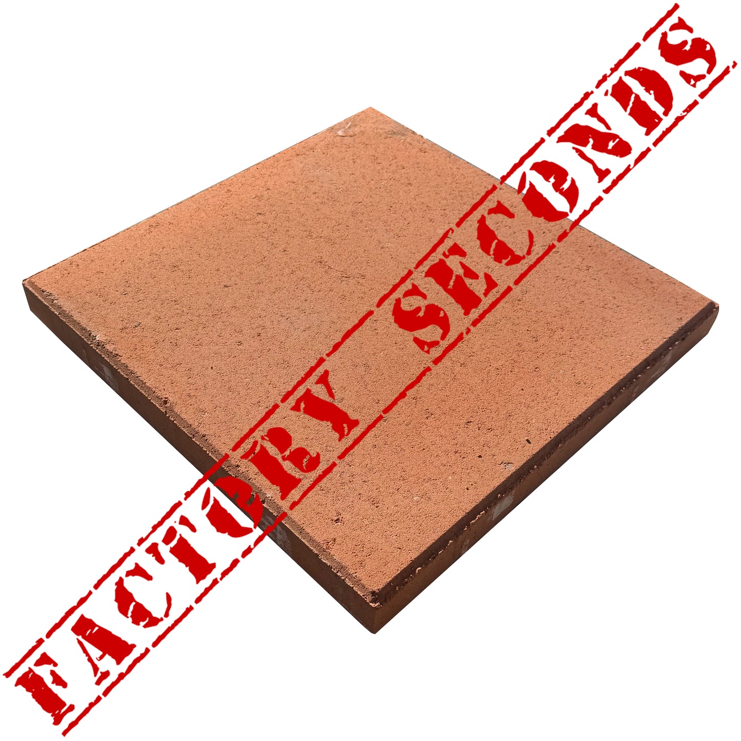 Leda Paver - Terracotta Red (Canyon)- 400x400x40mm Concrete Pavers - Factory Seconds
