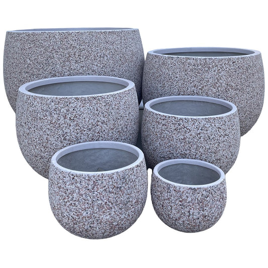Modstone Mega Belly Pot - Pink Pebble - Available at Simon's Seconds