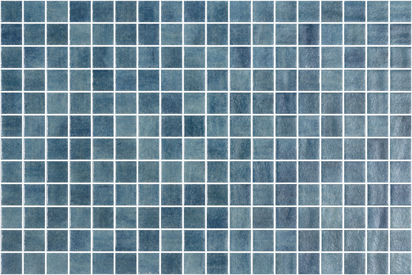 Mosaic Nieve - Turquesa 25x25mm - $85sqm