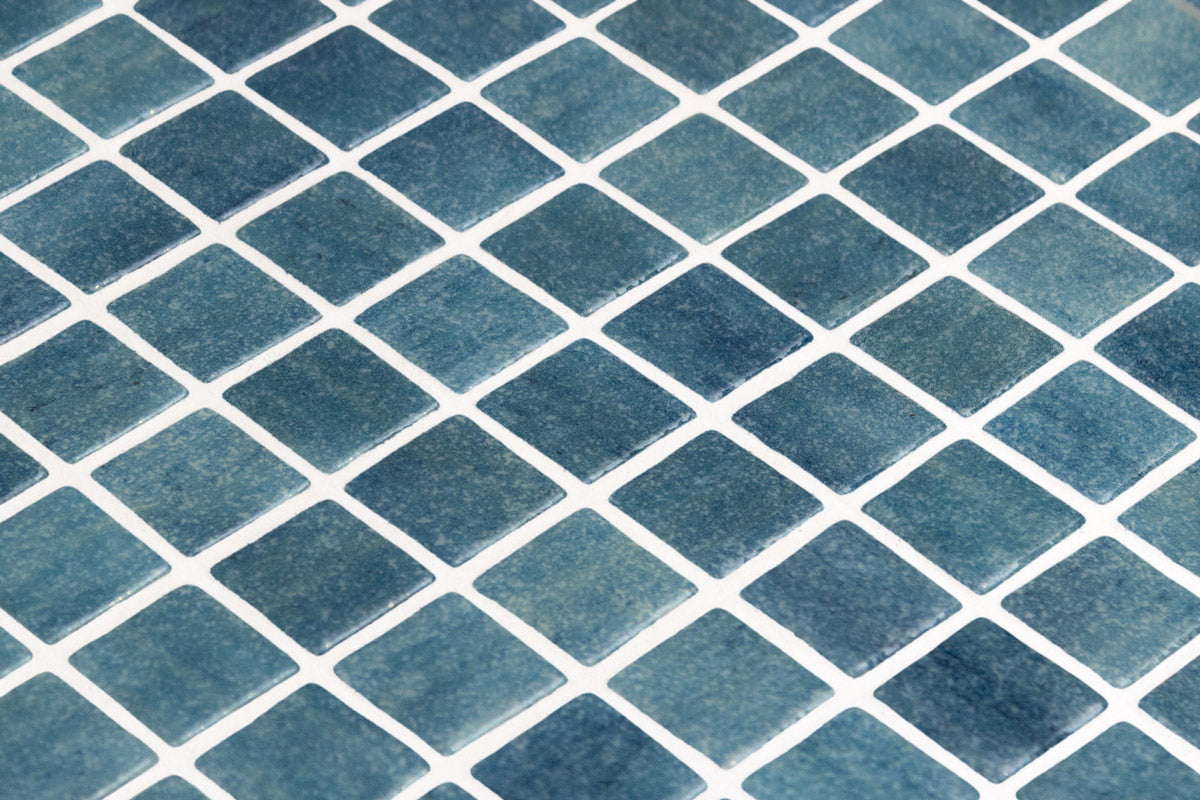 Mosaic Nieve - Turquesa 25x25mm - $85sqm