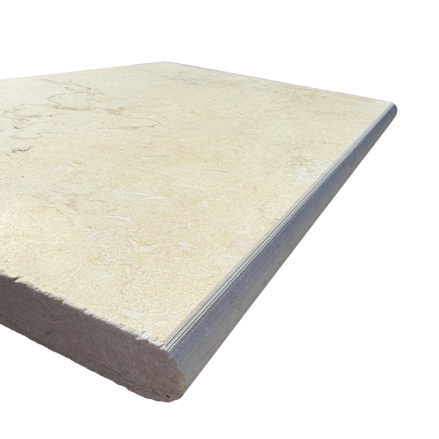 Oryx Tumbled Limestone 600x400x30mm Natural Stone Pavers - 1st Quality - Bullnose & Pencil Edge | SOLD Per Piece