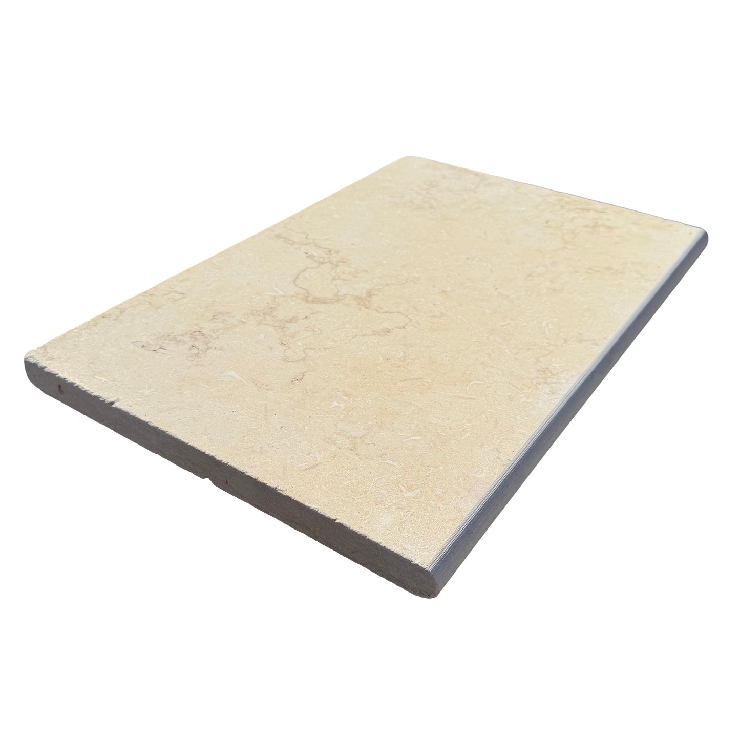 Oryx Tumbled Limestone 600x400x30mm Natural Stone Pavers - 1st Quality - Bullnose & Pencil Edge | SOLD Per Piece