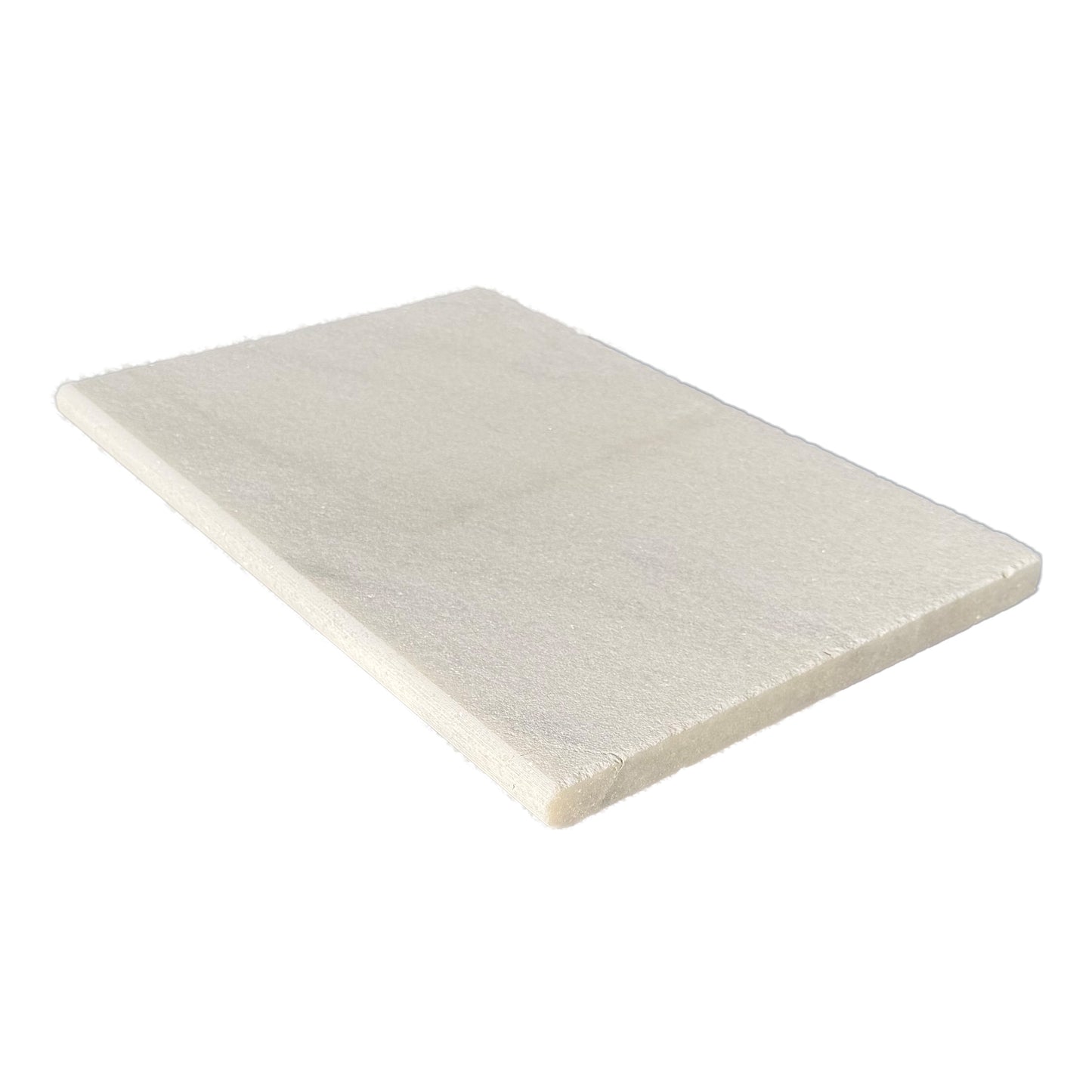 Cristallo Bianco Tumbled Marble 600x400x30mm Pavers - 1st Quality Bullnose & Pencil Edge