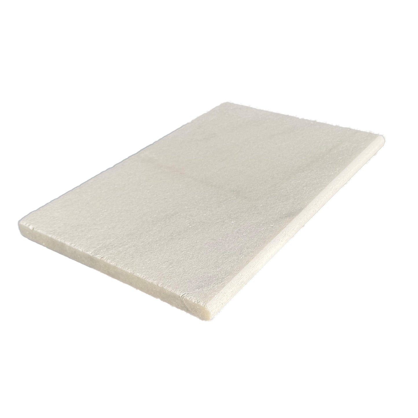 Cristallo Bianco Tumbled Marble 600x400x30mm Pavers - 1st Quality Bullnose & Pencil Edge