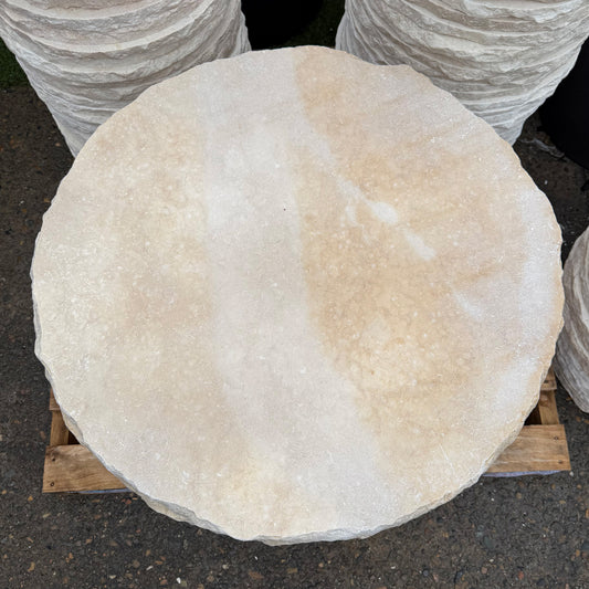 Portland Limestone 800mm Natural Stone Stepping Stones - 1st Quality