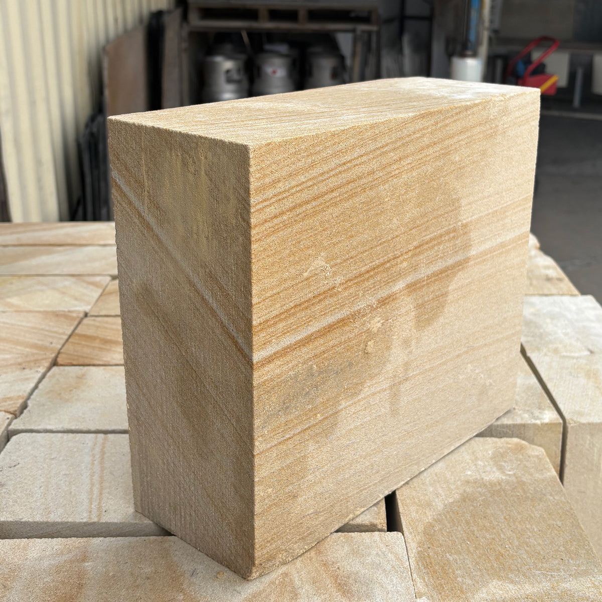 Australian Sandstone Random Sized Sawn Blocks | Sold Per pallet