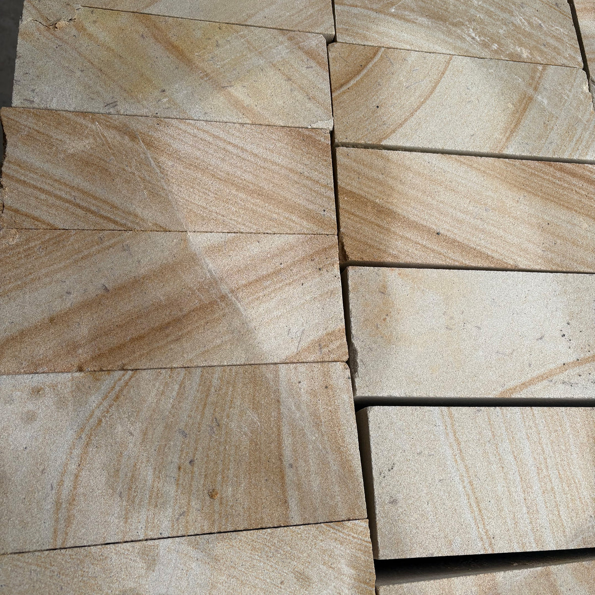 Australian Sandstone Random Sized Sawn Blocks | Sold Per pallet