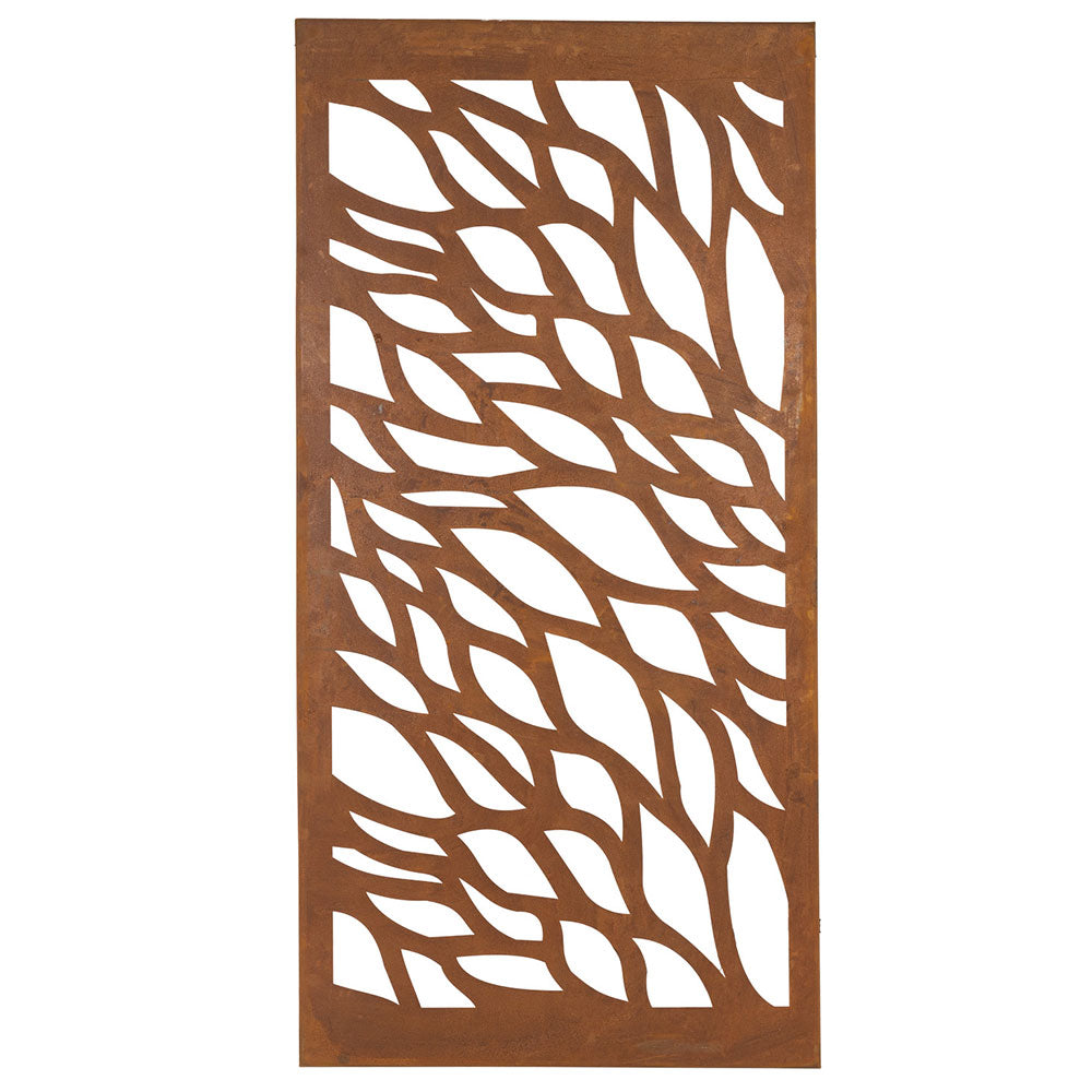Decorative Screen - Rust Leaf - Available at Simon's Seconds