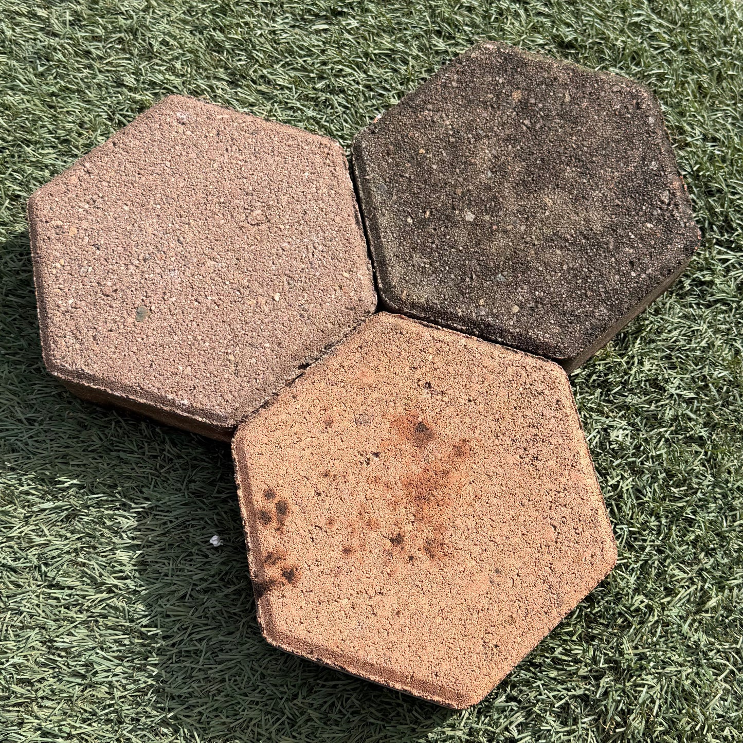 Concrete Paver 210x210x60mm Hexagonal - Second Hand