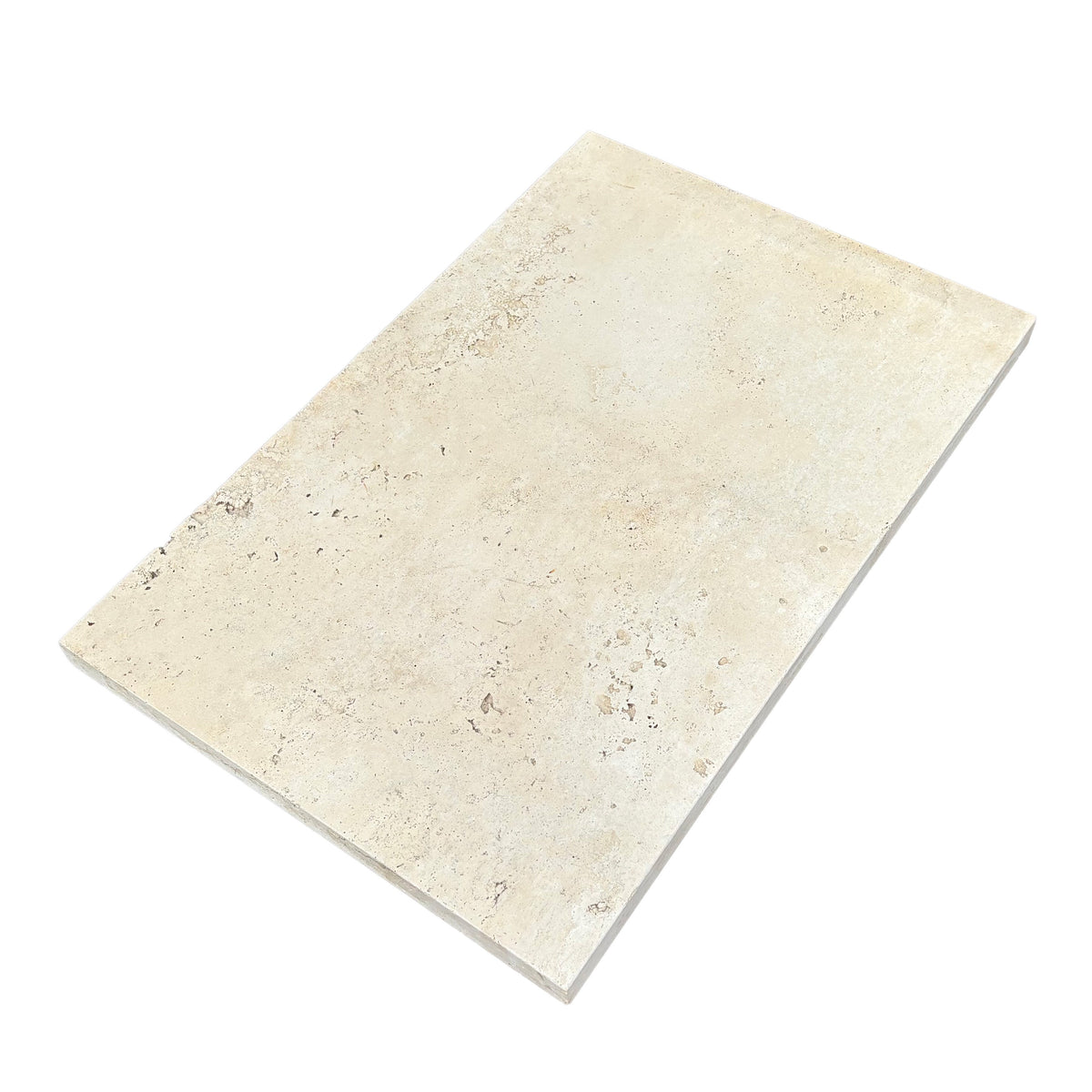 Ivory Travertine 610x406x30mm Tumbled Natural Stone Pavers - 1st Quality