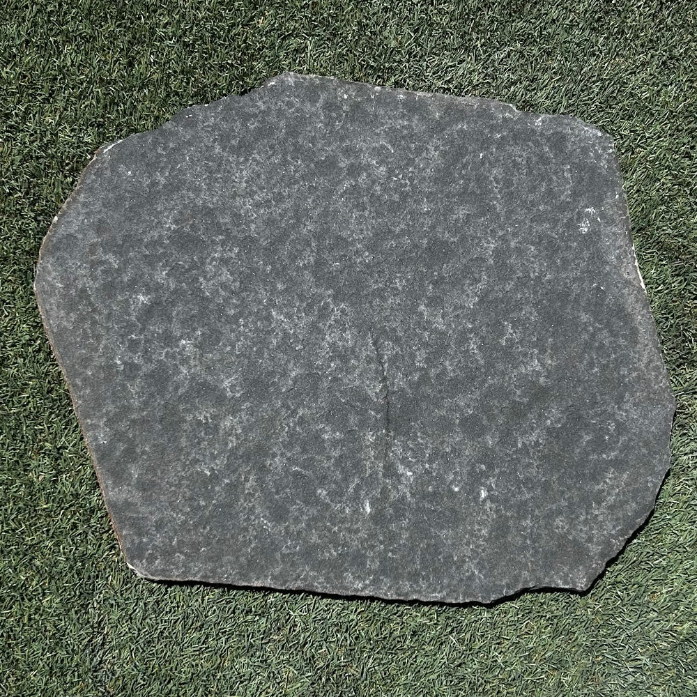 Zen Flamed Organic Basalt / Bluestone 500-650mm Natural Stone Stepping Stones - 1st Quality