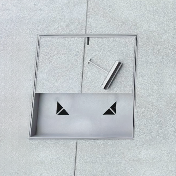 Hide Polymer Access Cover - 306mm