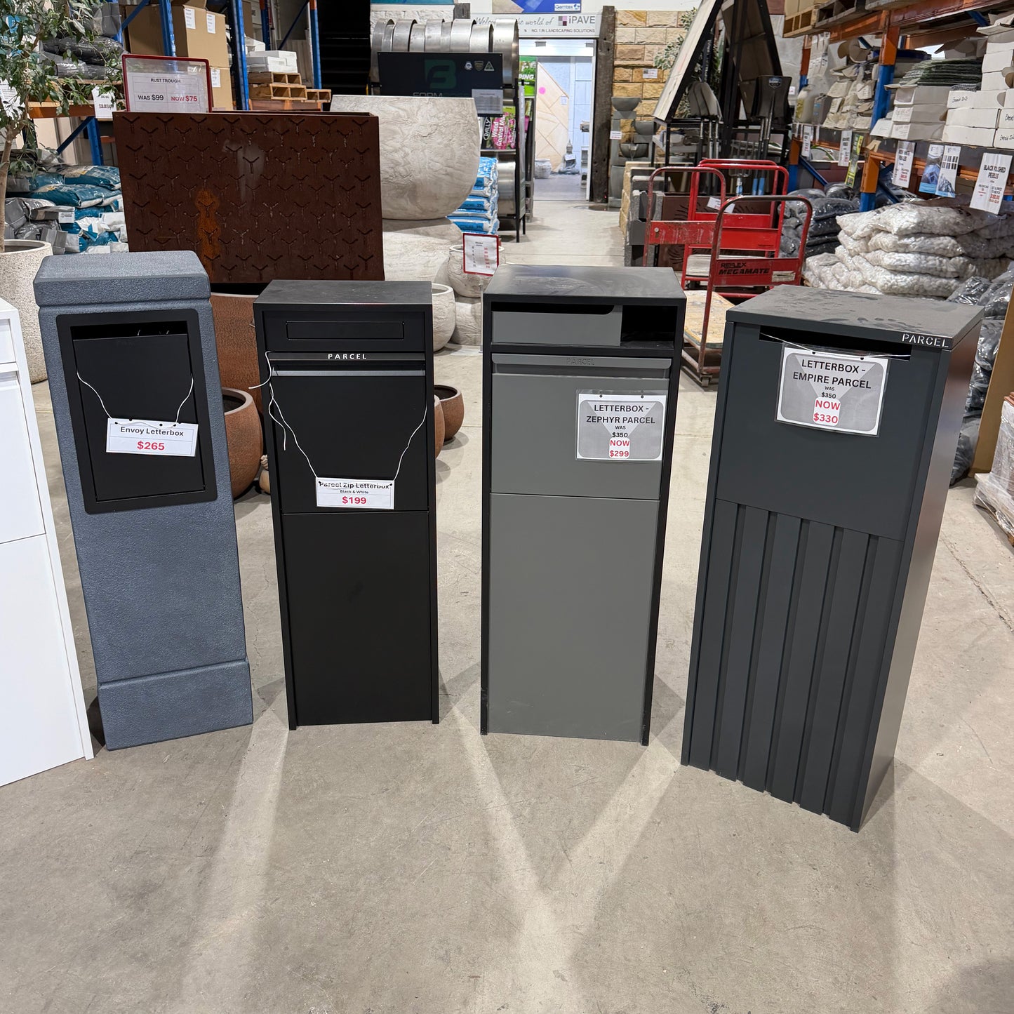 Last of Stock Letterboxes – From $150 | Final Units