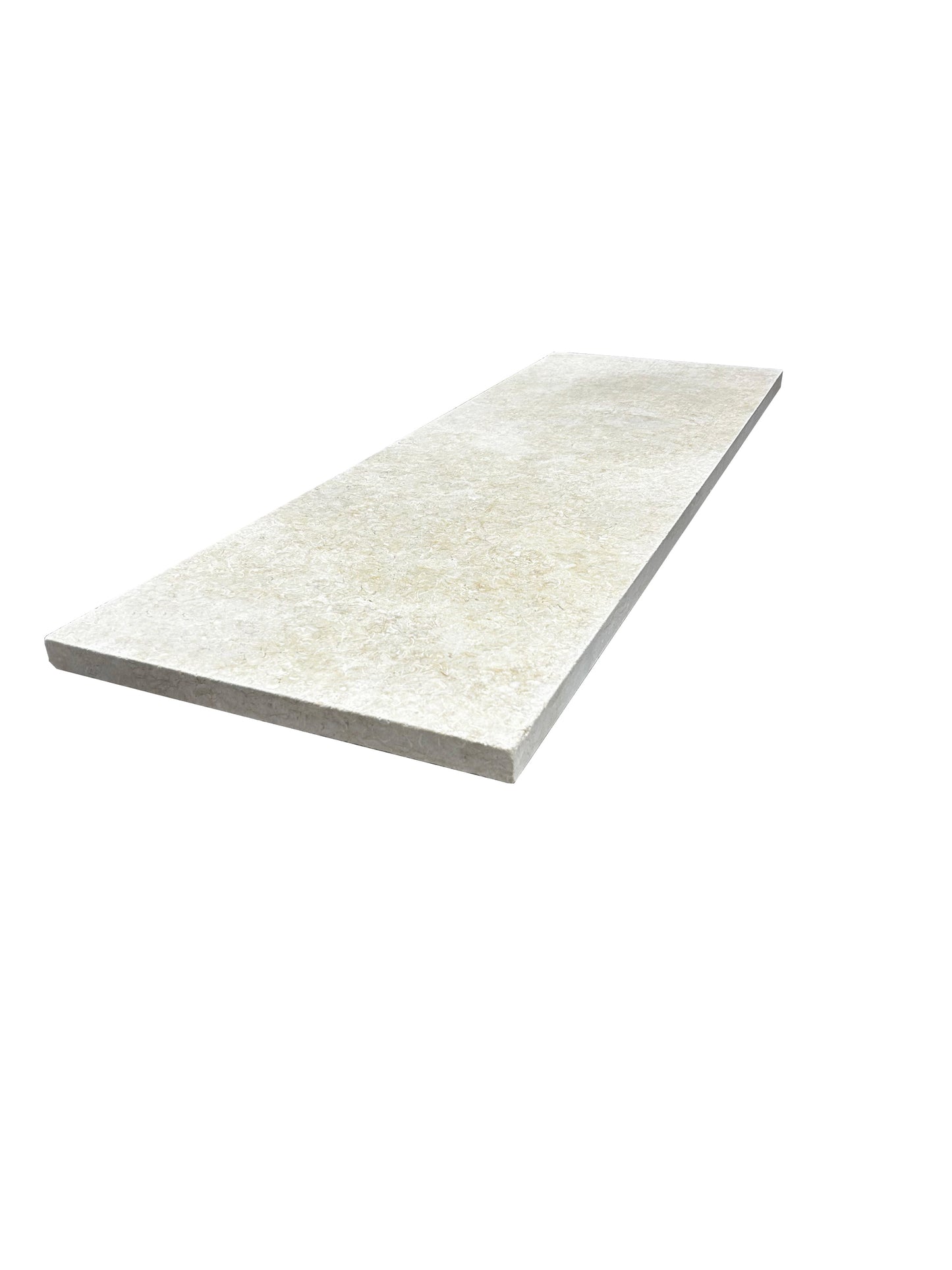 Oryx Tumbled Limestone 1200x400x30mm Natural Stone Step Tread - 1st Quality