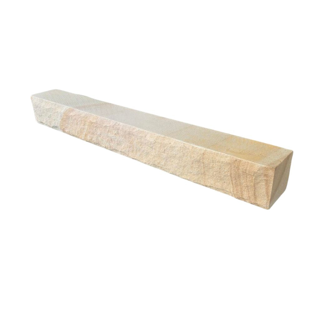 Australian Sandstone Hydrasplit Blocks - 600mm-900mm Long x 120mm Wide - 100mm High - 1st Quality (Price per Lineal Metre)