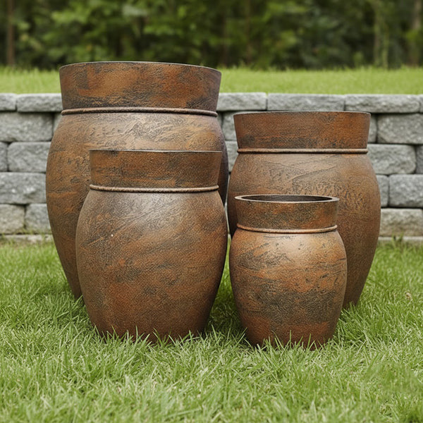 Sultan Planter Pot - Rust
