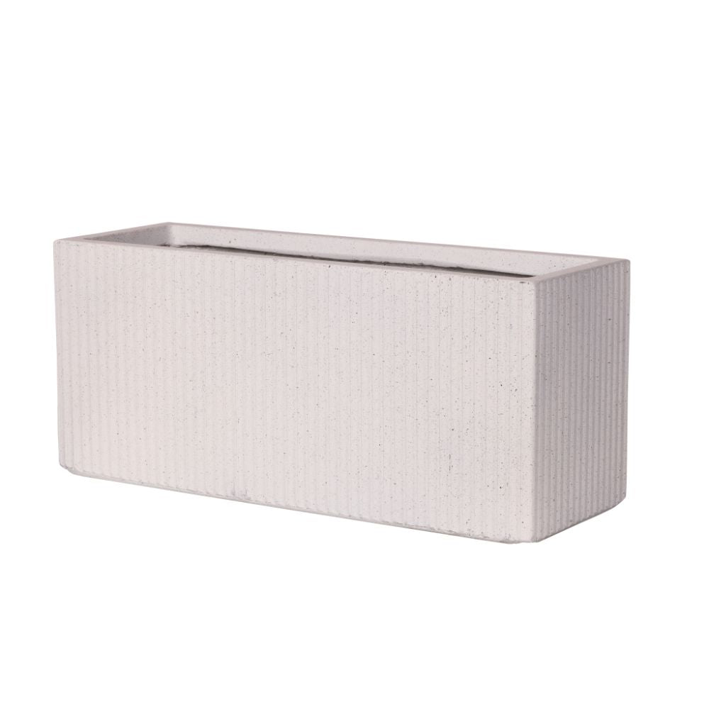 Keystone Chord Trough - White Terrazzo
