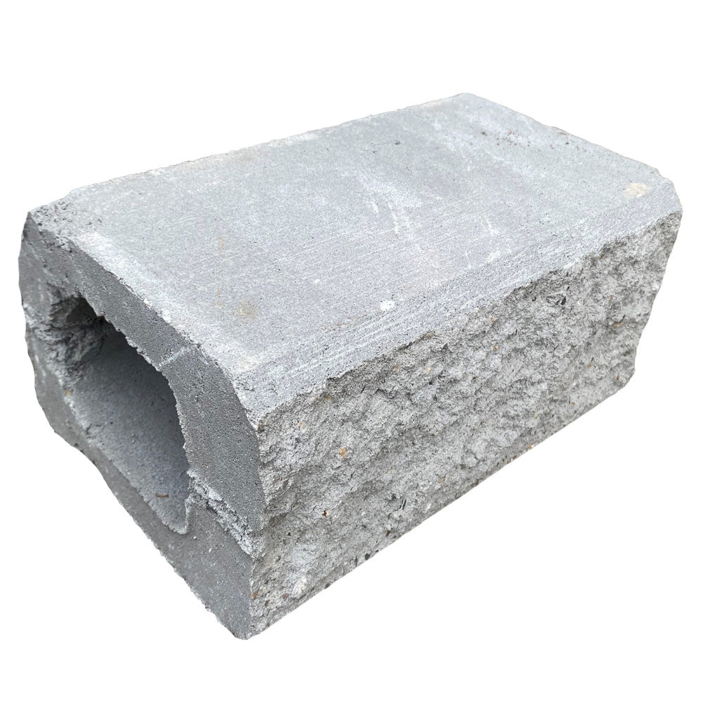 Arrinastone Oyster (Pewter) Concrete Retaining Wall Block - Standard Unit - Factory Seconds - Available at Simon's Seconds