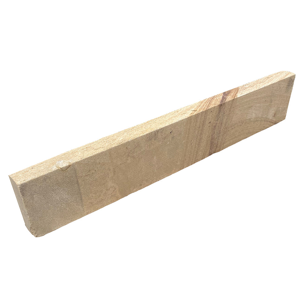 Australian Sandstone Hydrasplit Garden Edging / Capping - 150mm Wide - 1st Quality (Price Per Lineal Metre) - Single Piece - Available at Simon's Seconds