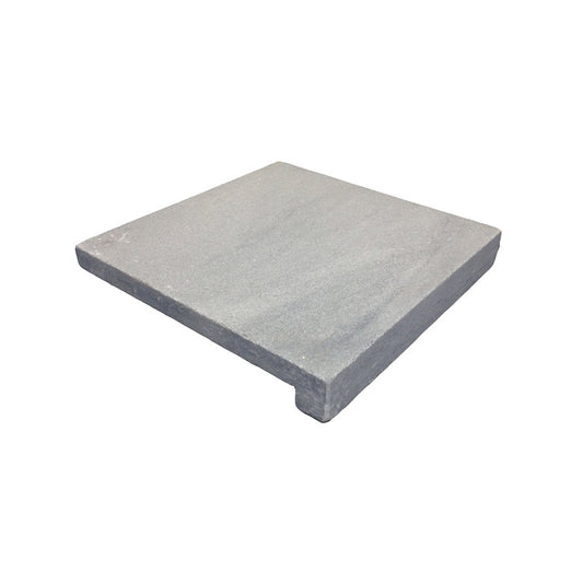 Blue Sky Limestone 400x400x30/60mm Drop Nose Coping - 1st Quality - Single Piece - Available at Simon's Seconds