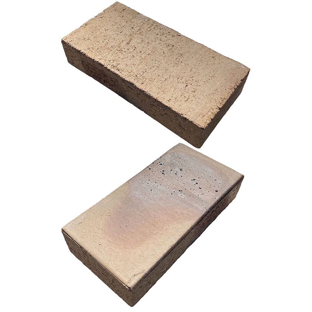 Fresco Marrone 230x115x50mm Brick Size Clay Pavers - Run of Kiln - Both Sides - Available at Simon's Seconds
