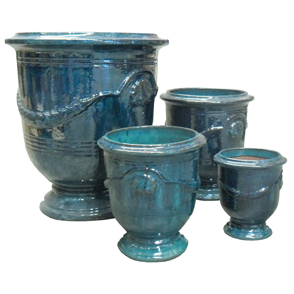 Primo Provincial Urn Pot - Forest Green - Available at Simon's Seconds