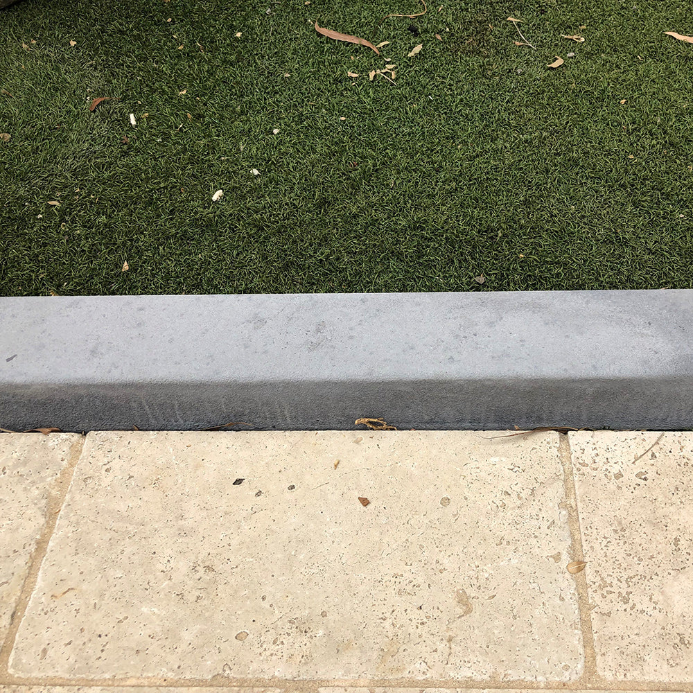 Myst 750x100x75mm Garden Edging - Charcoal - 1st Quality - Garden Picture - Available at Simon's Seconds