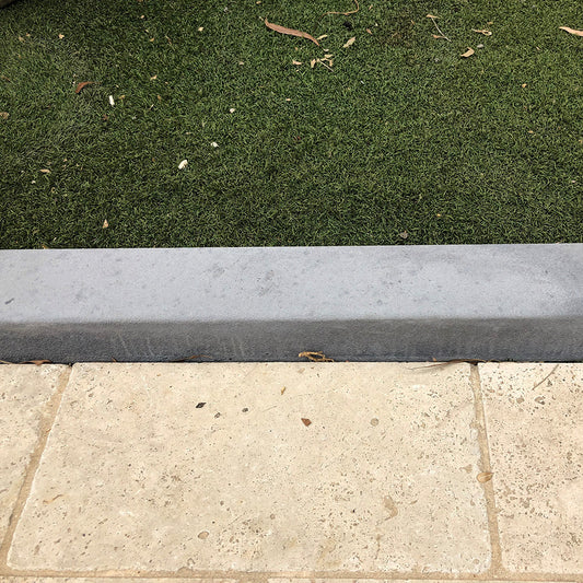 Myst 750x100x75mm Garden Edging - Charcoal - 1st Quality - Garden Picture - Available at Simon's Seconds