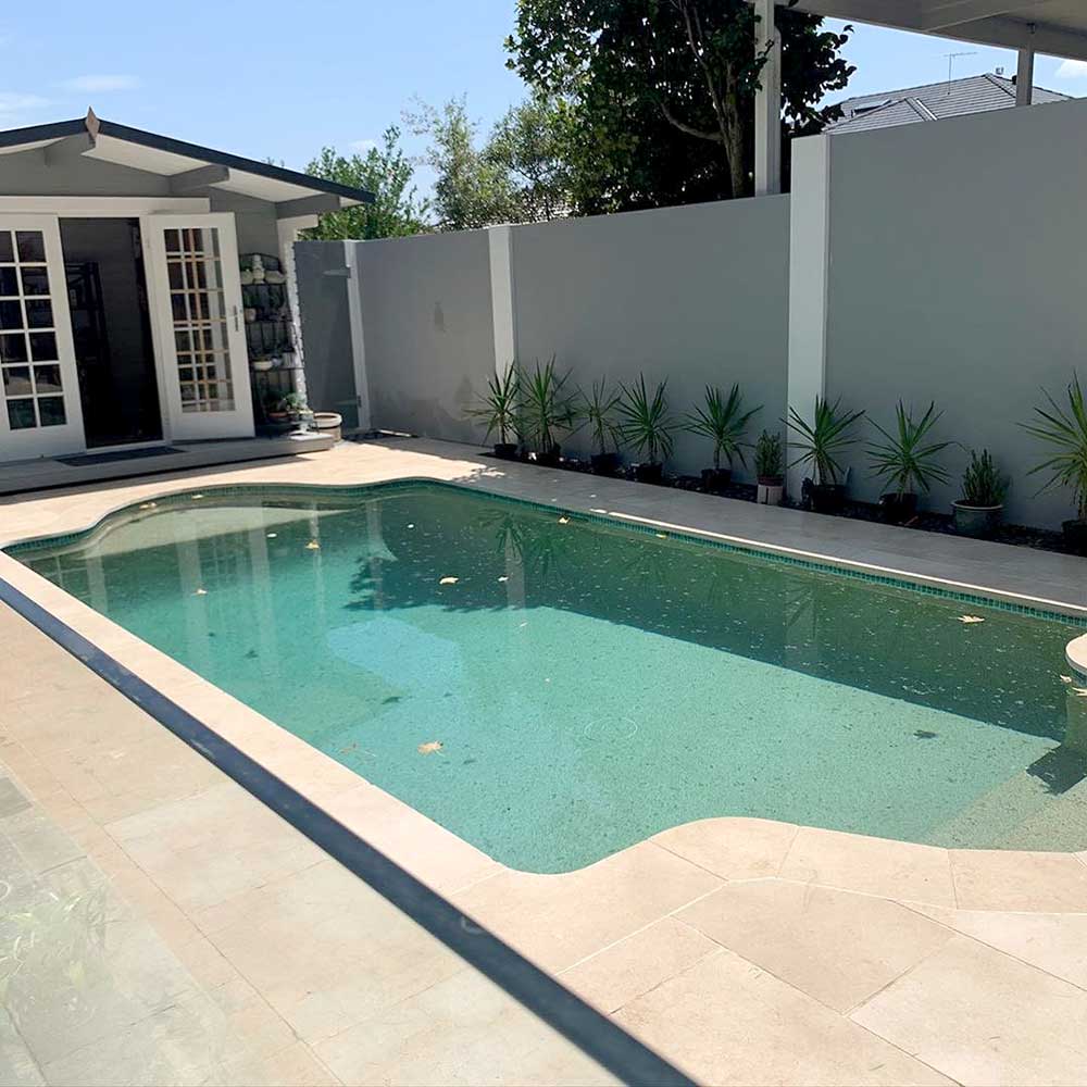Portland Limestone 600x400x30mm Natural Stone Pavers - 1st Quality - Swimming Pool Laid - Available at Simon's Seconds