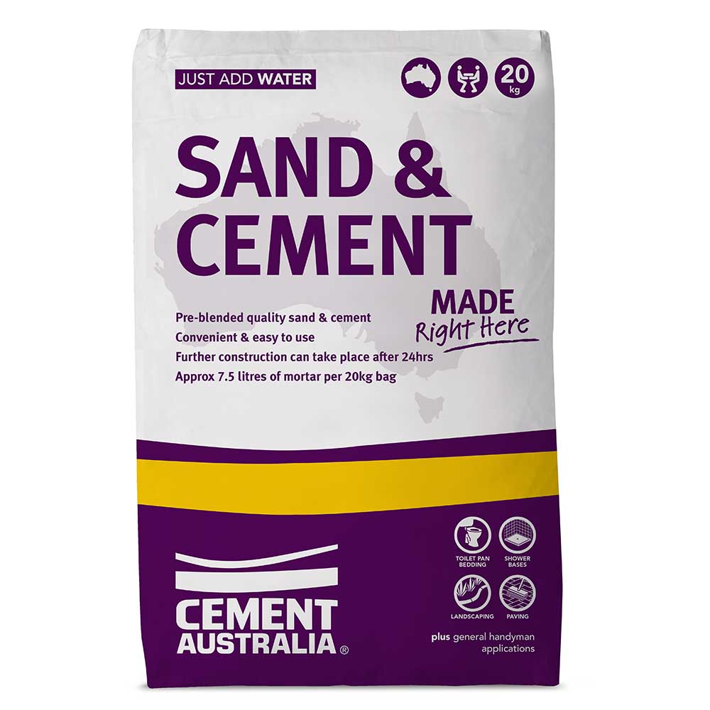 Sand & Cement Mix - 20kg Bag - 1st Quality - Available at Simon's Seconds