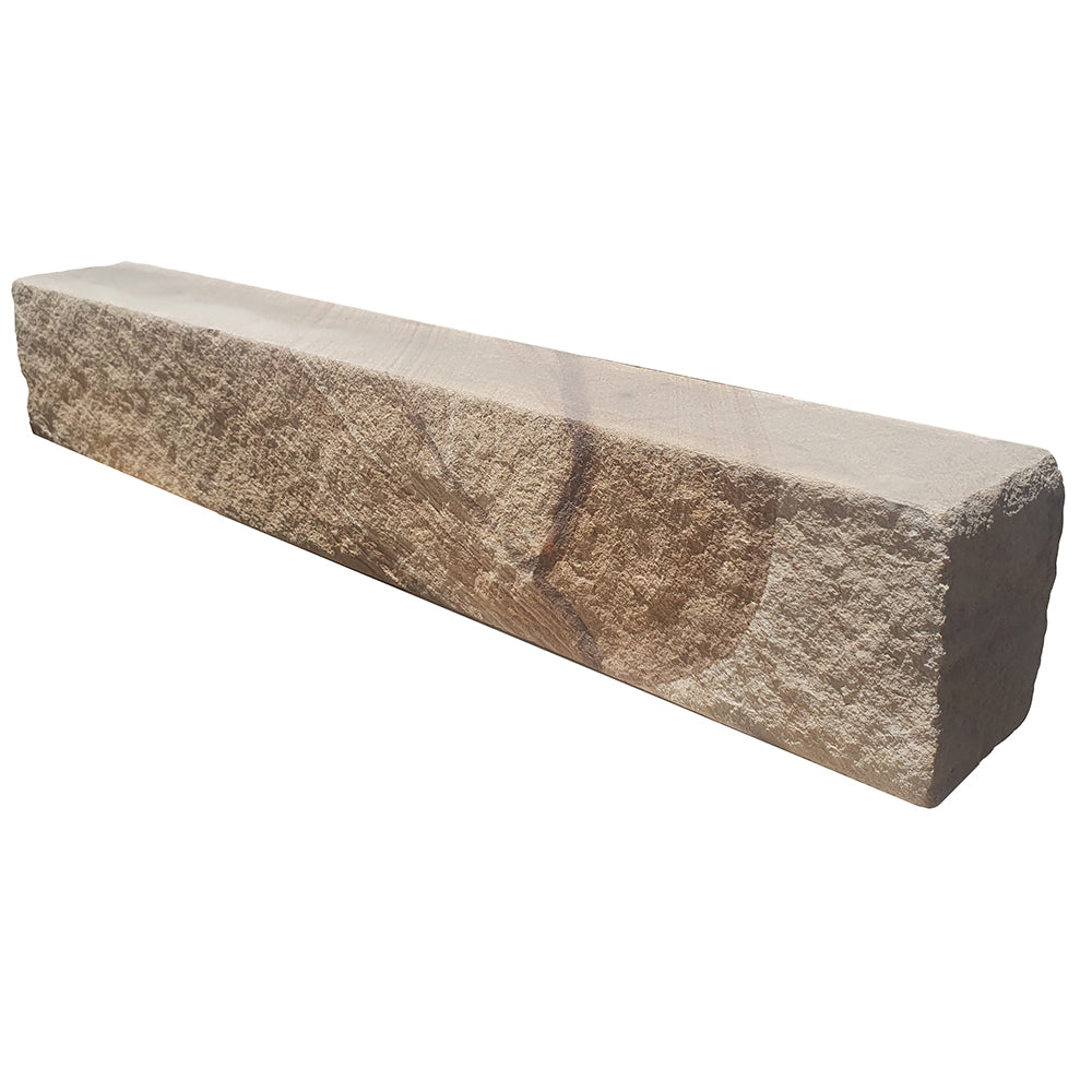 Australian Sandstone Hydrasplit Blocks - 900mm Long x 100-130mm Wide - 150mm High - 1st Quality - Single Piece - Available at Simons Seconds