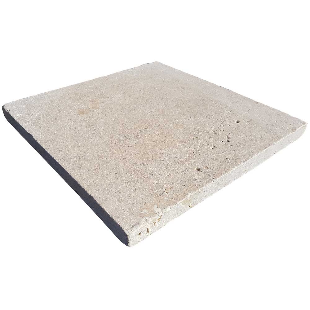 Sinai Pearl Limestone 400x400x30mm Natural Stone Pavers - 1st Quality - Single Piece - Available at Simon's Seconds