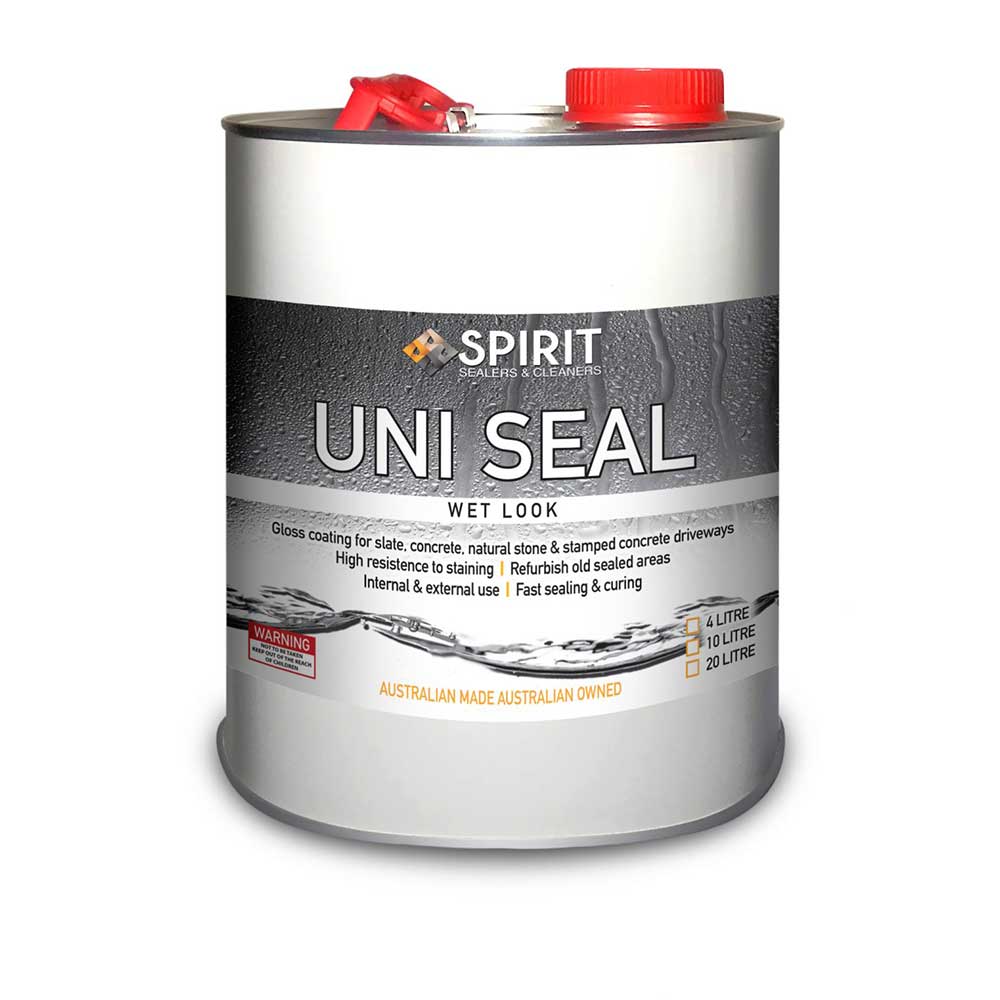 Spirit Uni Seal - Wet Look Sealer - Available at Simon's Seconds