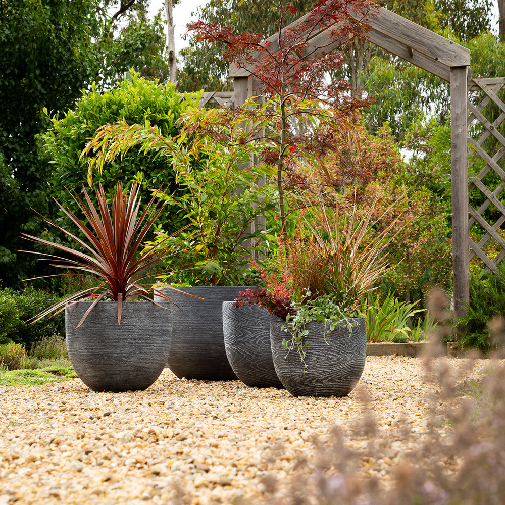 Elwood Egg Pot - Grey - Elwood and Stream Lite In situ - available at Simon's Seconds