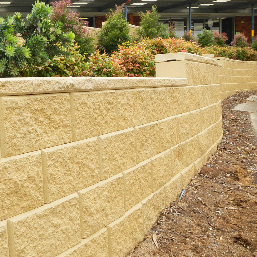 Tasman Dry Stack Retaining Wall Full Block Penrose 1st Quality
