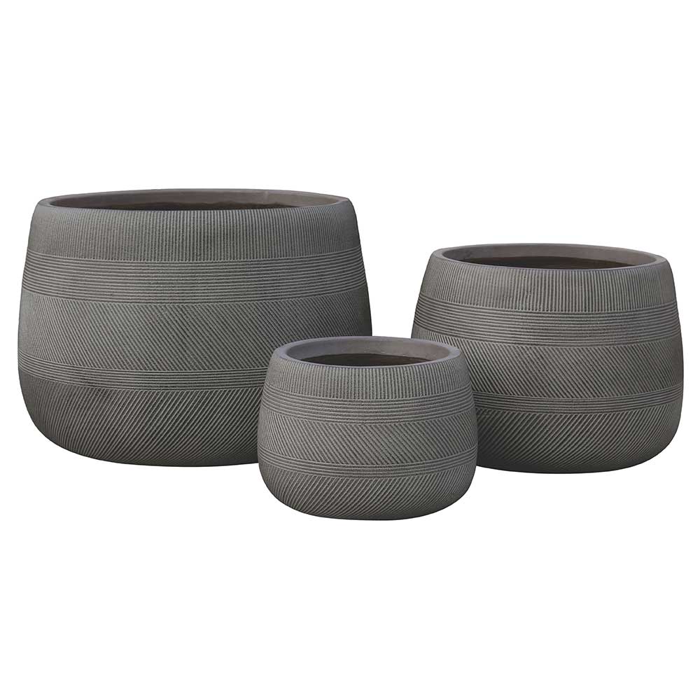 UrbanLITE Winston Drum Pot - Brown - Northcote Pottery - Available at Simon's Seconds